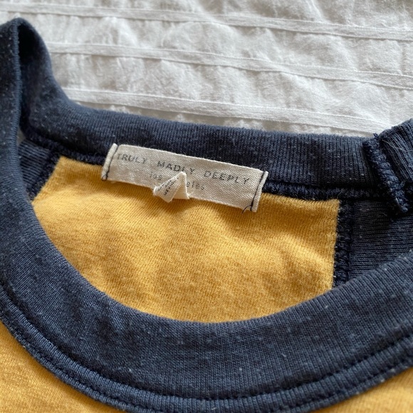 Yellow & Blue Halter Top - Picture 2 of 4